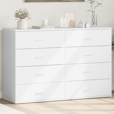 Sideboards 2 Pcs 60X39X80 Cm Engineered Wood