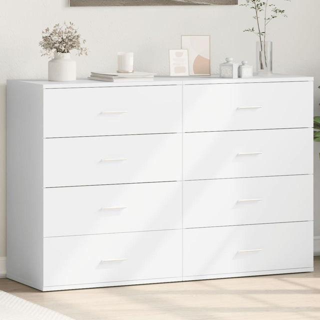 Sideboards 2 Pcs 60X39X80 Cm Engineered Wood