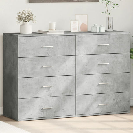 Sideboards 2 Pcs 60X39X80 Cm Engineered Wood