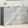 Sideboards 2 Pcs 60X39X80 Cm Engineered Wood