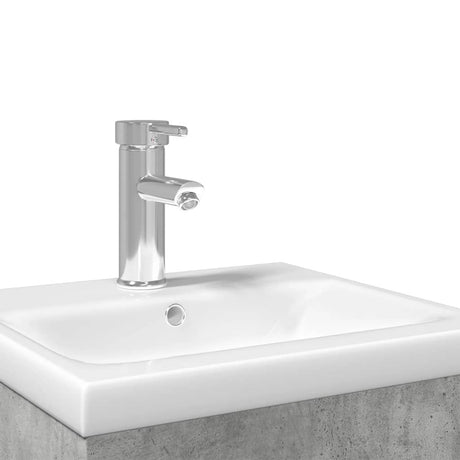 Bathroom Sink Cabinet With Built-In Basin