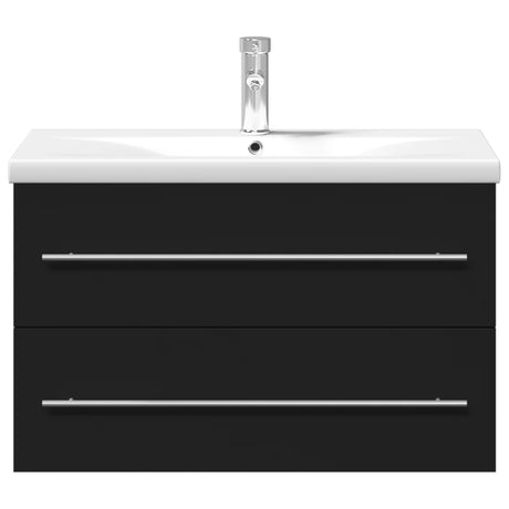 Bathroom Sink Cabinet With Built-In Basin