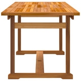 5 Piece Garden Dining Set Solid Wood Acacia And Textilene
