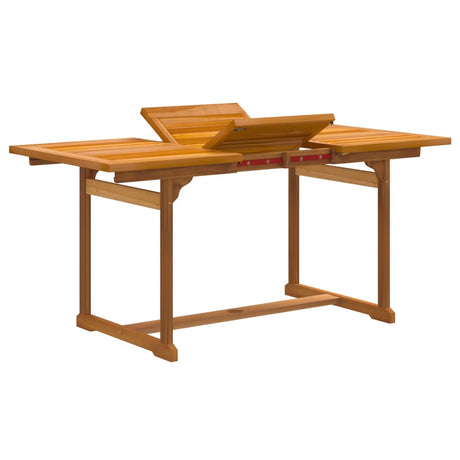 5 Piece Garden Dining Set Solid Wood Acacia And Textilene