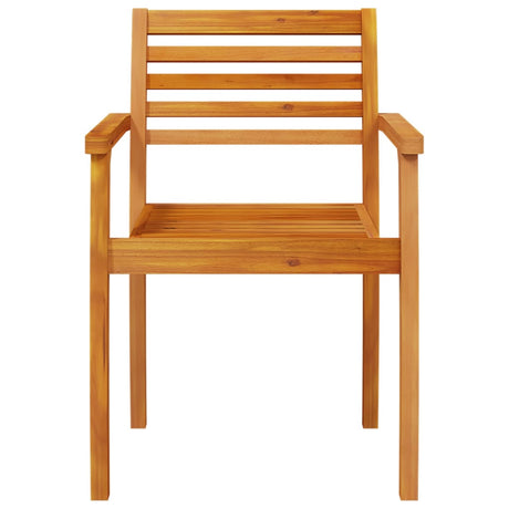 Garden Chairs 4 Pcs 59X55X85 Cm Solid Wood Acacia