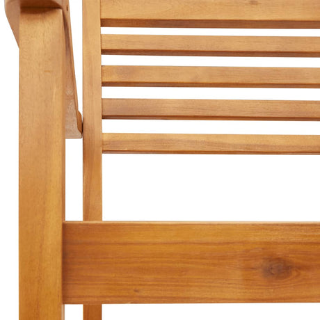 Garden Chairs 4 Pcs 59X55X85 Cm Solid Wood Acacia