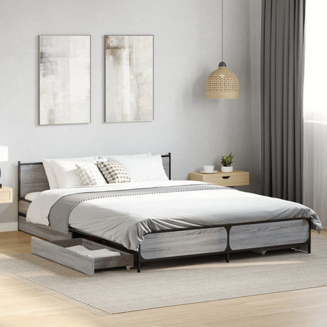 Bed Frame With Drawers Without Mattress