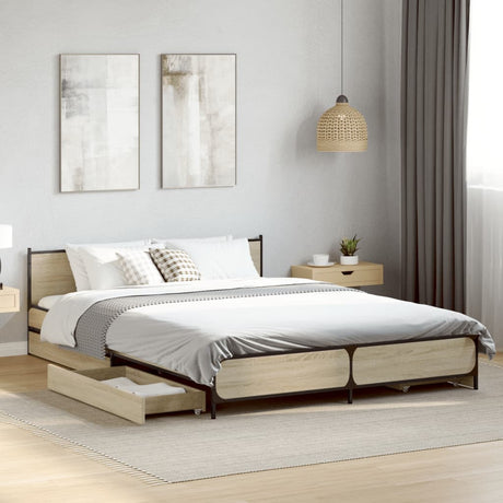 Bed Frame With Drawers Without Mattress