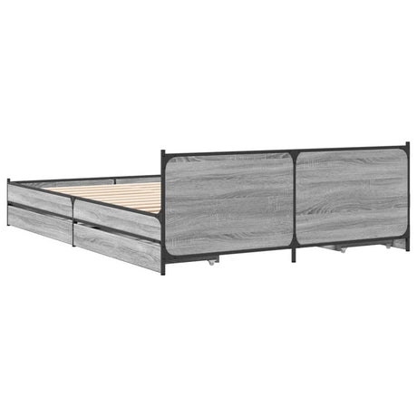 Bed Frame With Drawers Without Mattress