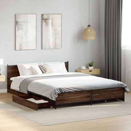 Bed Frame With Drawers Without Mattress