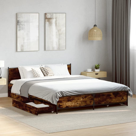 Bed Frame With Drawers Without Mattress