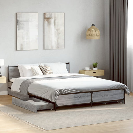 Bed Frame With Drawers Without Mattress