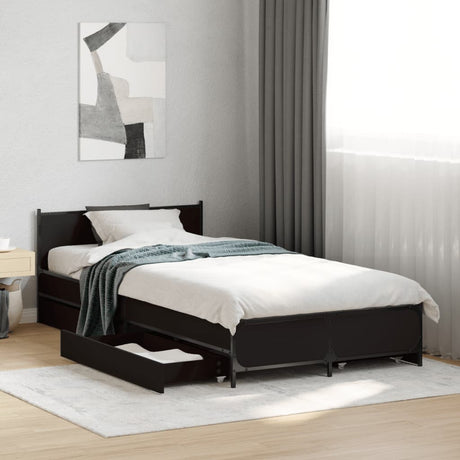 Bed Frame With Drawers Without Mattress
