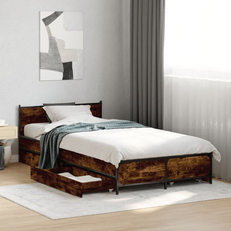 Bed Frame With Drawers Without Mattress