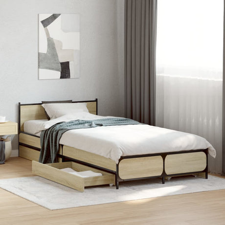 Bed Frame With Drawers Without Mattress