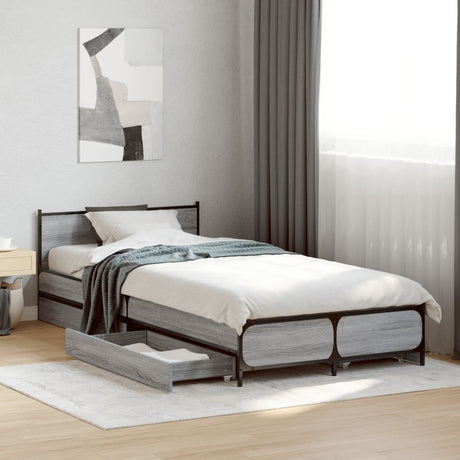 Bed Frame With Drawers Without Mattress