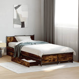Bed Frame With Drawers Without Mattress