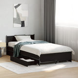 Bed Frame With Drawers Without Mattress
