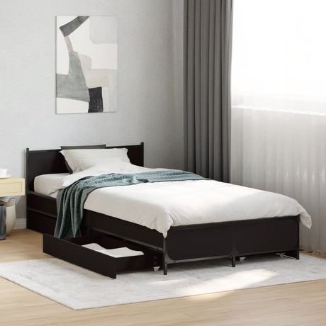 Bed Frame With Drawers Without Mattress
