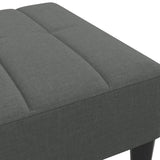 Footstool 77X55X31 Cm Fabric