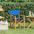 Folding Director's Chair Solid Wood Teak