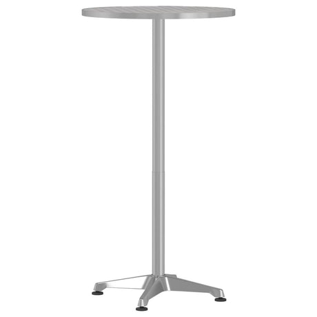 Outdoor Bar Table Height Adjustable Ø Aluminium