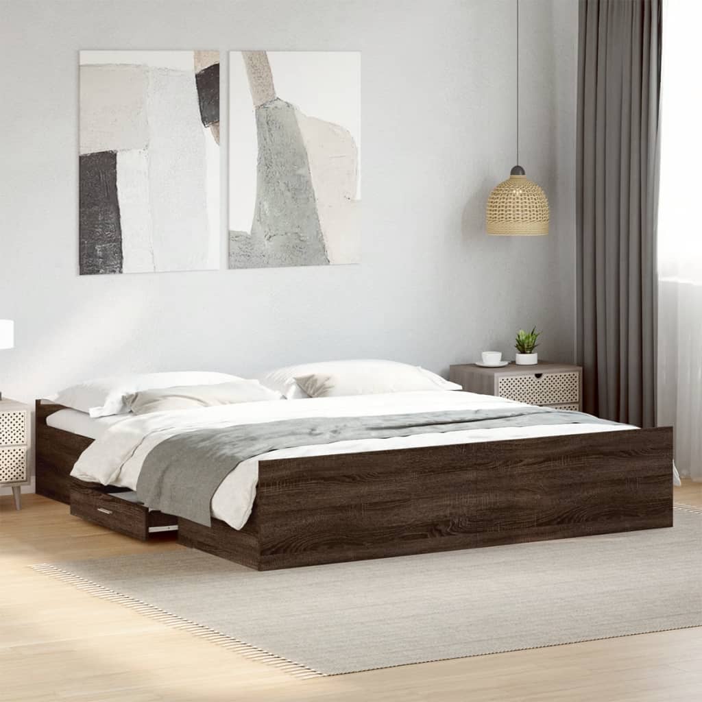 Bed Frame With Drawers Without Mattress Small Single
