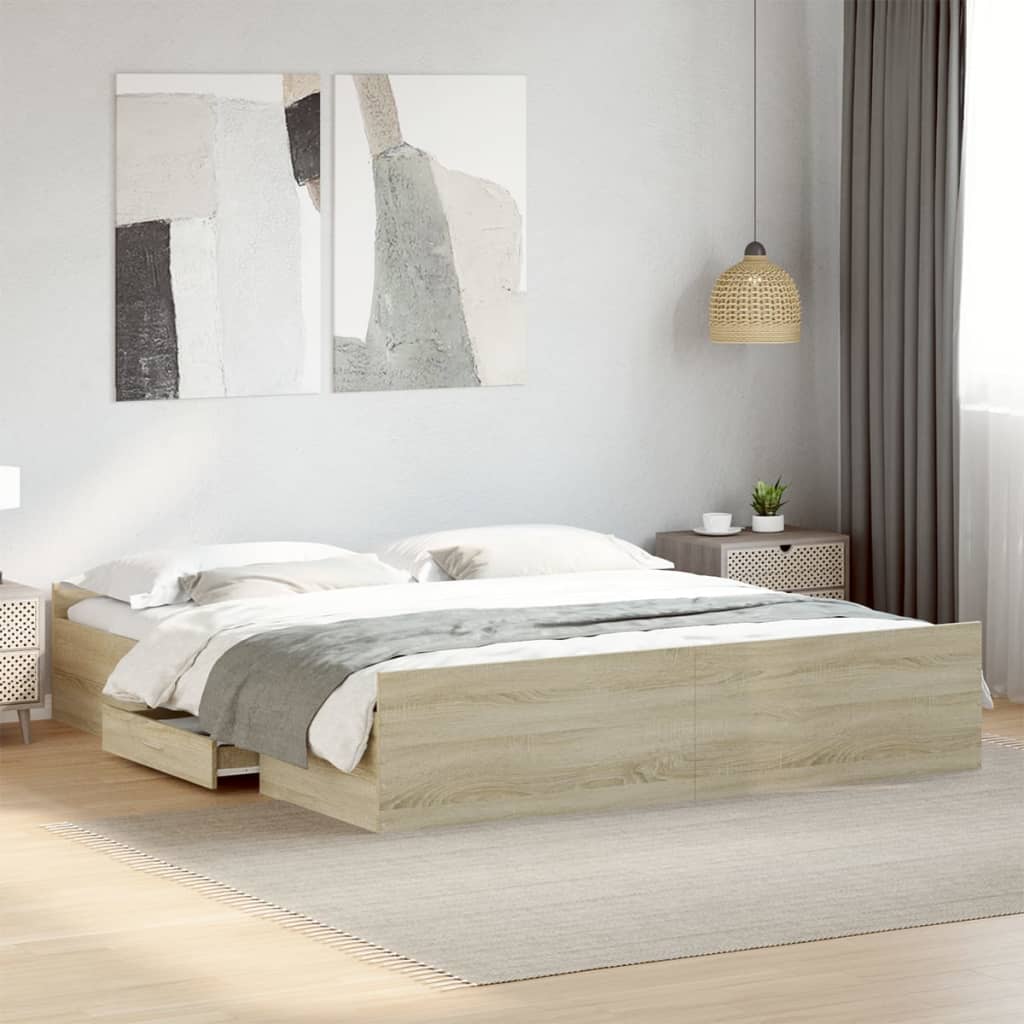 Bed Frame With Drawers Without Mattress Small Single