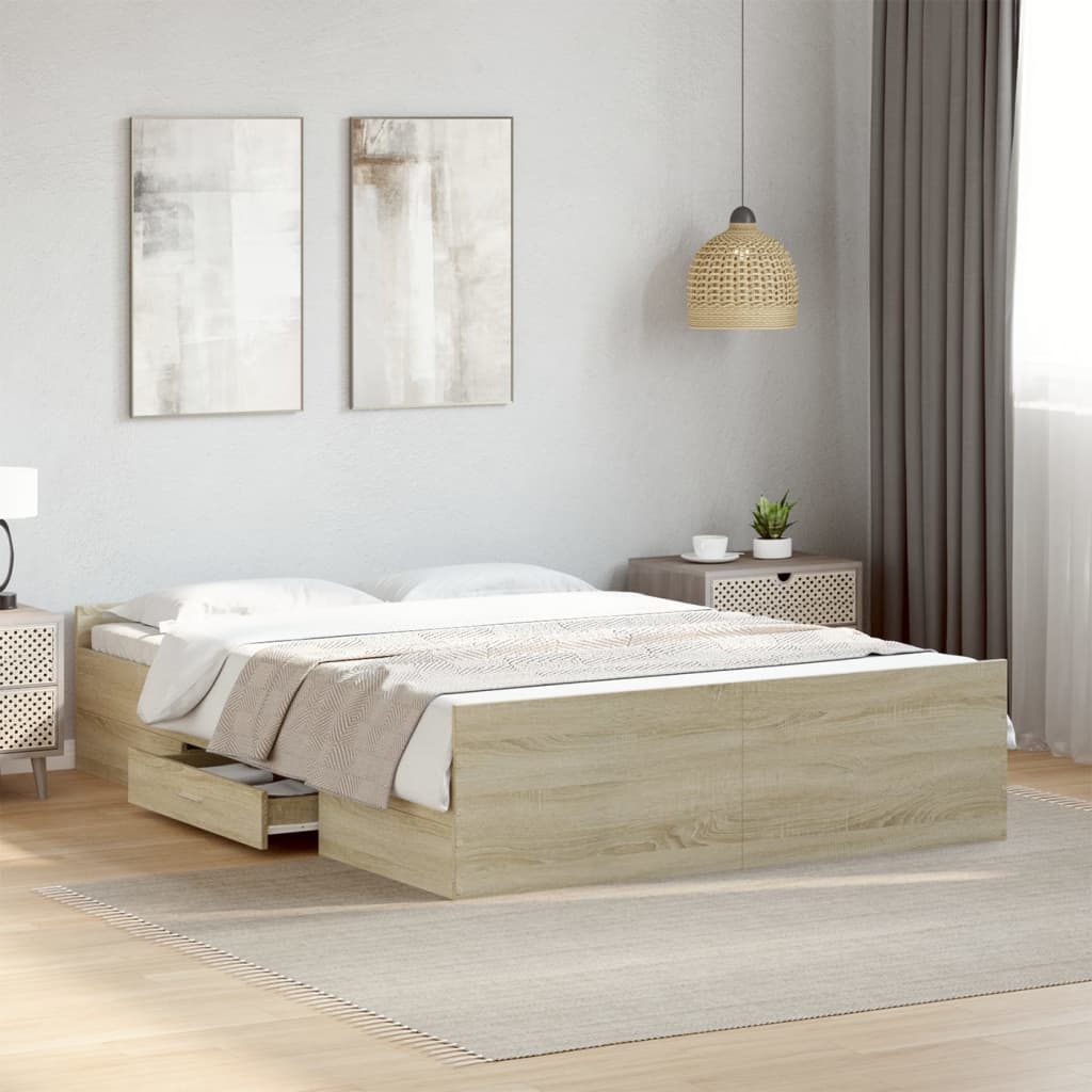 Bed Frame With Drawers Without Mattress Small Single
