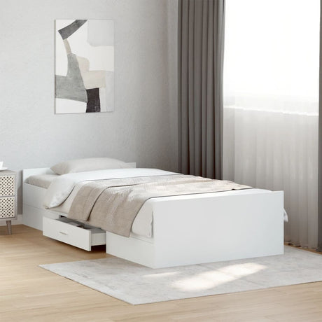 Bed Frame With Drawers Without Mattress Small Single