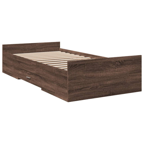 Bed Frame With Drawers Without Mattress Small Single