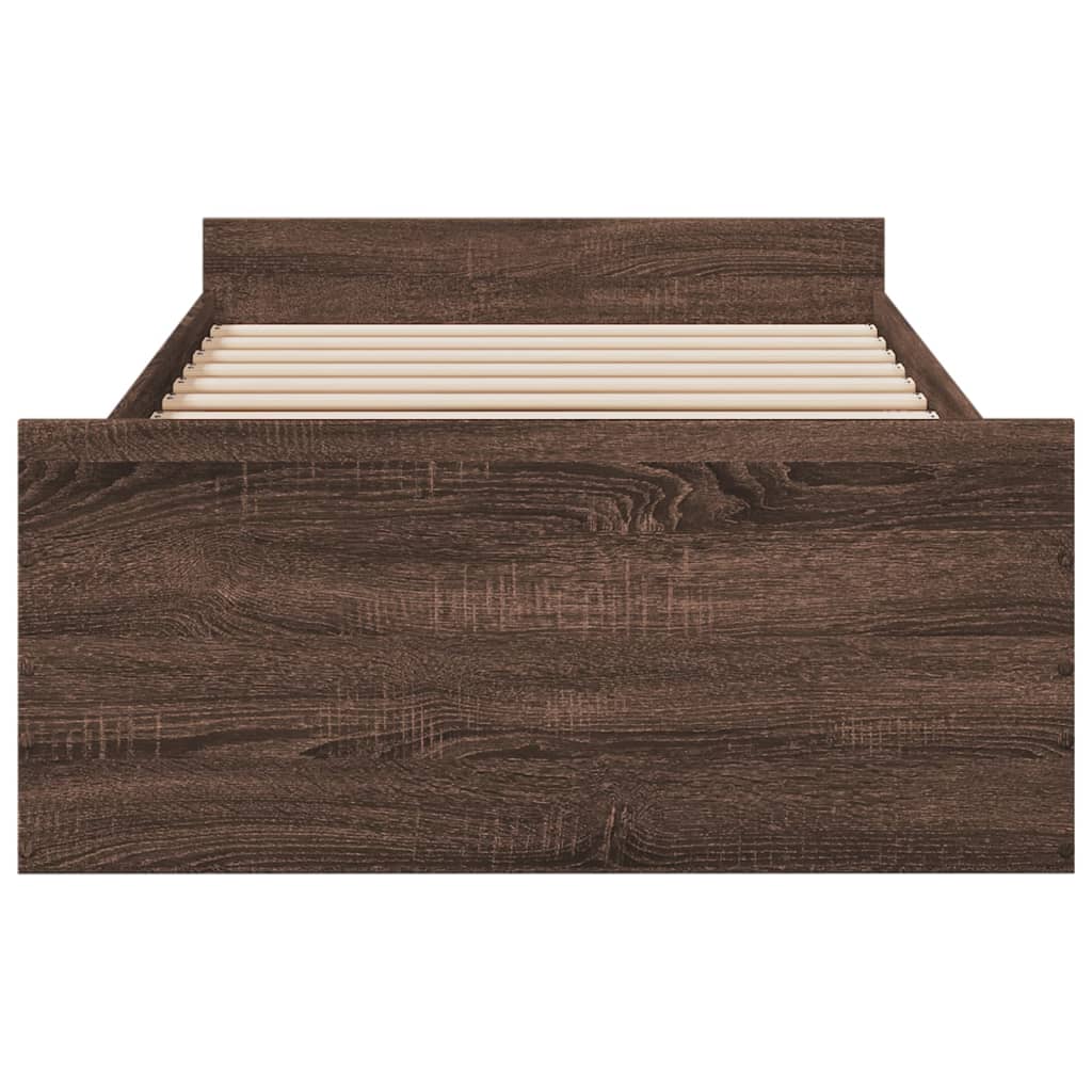 Bed Frame With Drawers Without Mattress Small Single