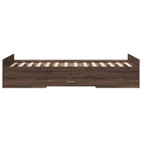 Bed Frame With Drawers Without Mattress Small Single