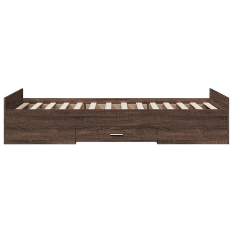 Bed Frame With Drawers Without Mattress Small Single