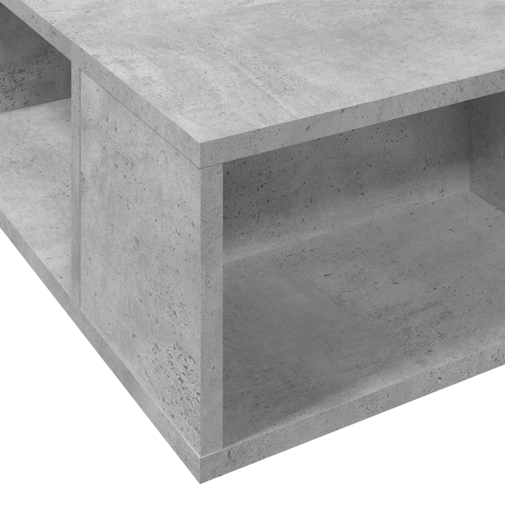 Bed Frame without Mattress Concrete Grey 180x200 cm Super King