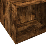 Bed Frame without Mattress Smoked Oak 135x190 cm Double