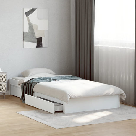 Bed Frame With Drawers Without Mattress King Size