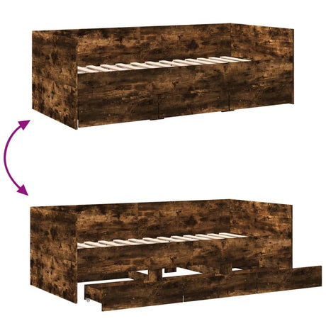 Daybed With Drawers Without Mattress Single