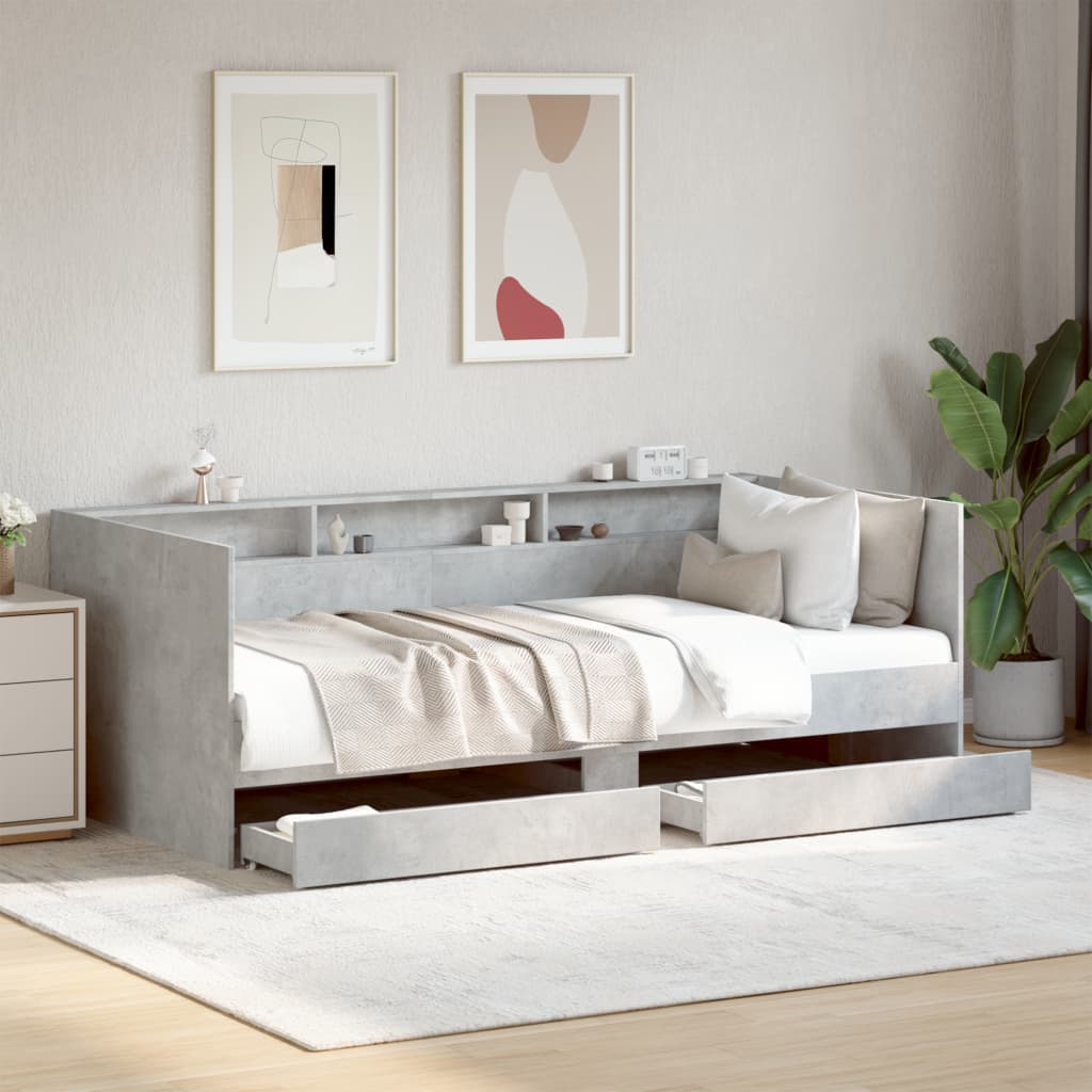 Daybed With Drawers Without Mattress Small Single
