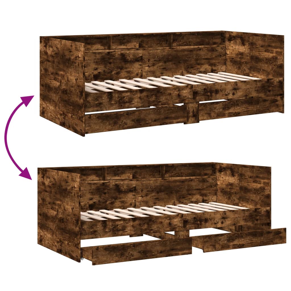 Daybed With Drawers Without Mattress Small Single