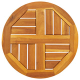 Table Top Ø40X2 Cm Solid Wood Acacia