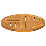 Table Top Ø40X2 Cm Solid Wood Acacia