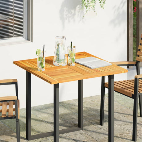 Table Top Ø40X2 Cm Solid Wood Acacia