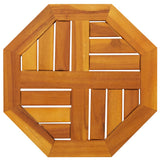 Table Top Ø40X2 Cm Solid Wood Acacia