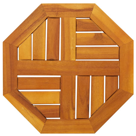 Table Top Ø40X2 Cm Solid Wood Acacia