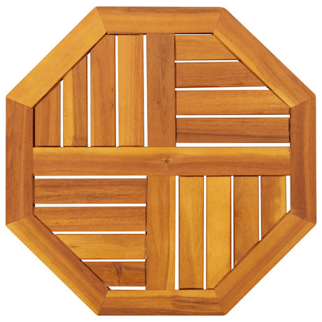 Table Top Ø40X2 Cm Solid Wood Acacia