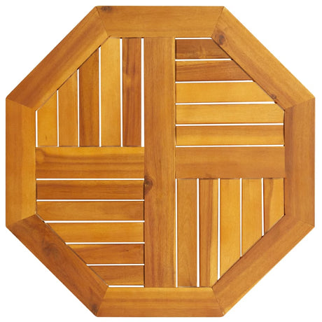 Table Top Ø40X2 Cm Solid Wood Acacia