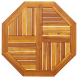Table Top Ø40X2 Cm Solid Wood Acacia