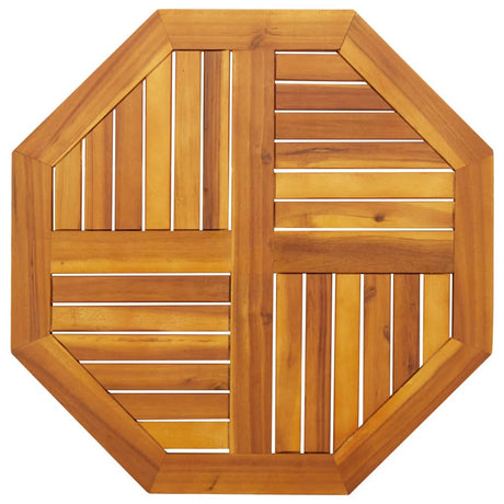 Table Top Ø40X2 Cm Solid Wood Acacia