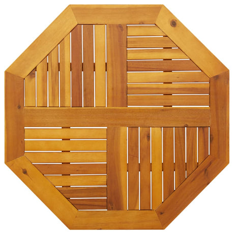 Table Top Ø40X2 Cm Solid Wood Acacia